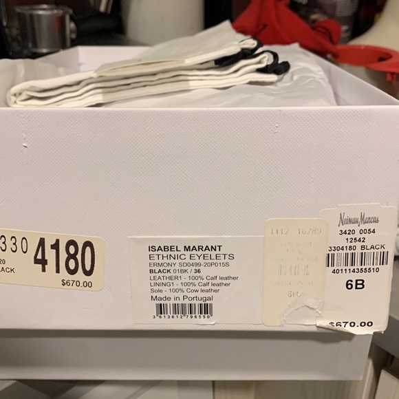 Isabel Marant Ermony Eyelet Sandal - Picture 4 of 7